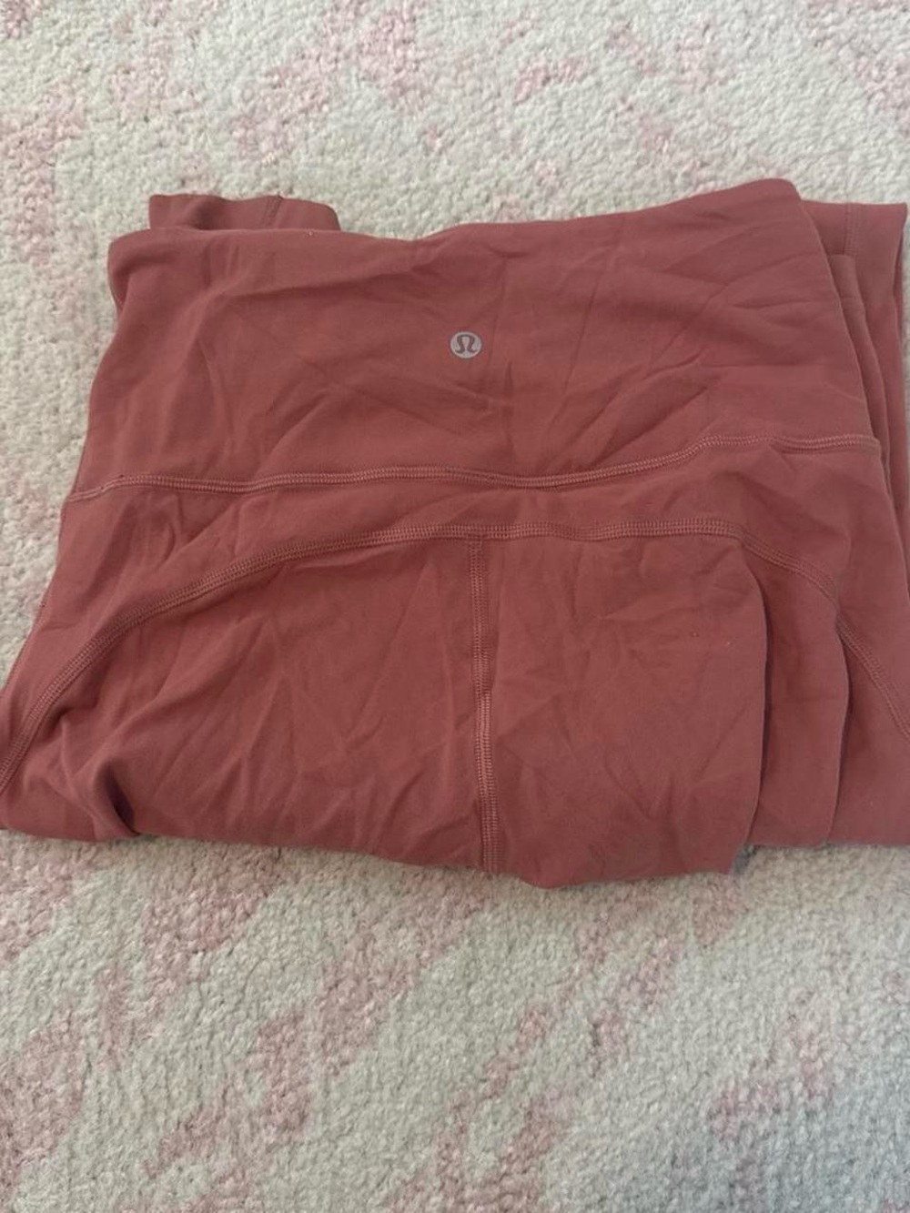 Lululemon High-Rise Leggings in Dusty Rose